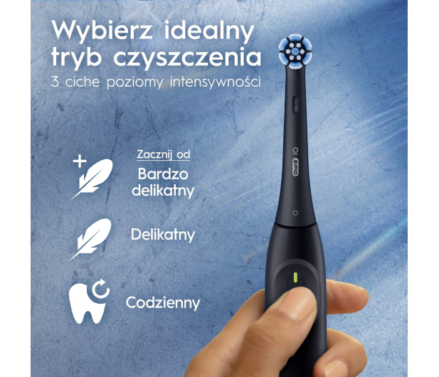 Oral-B iO2 (BLACK) Z ETUI - 1366983 - zdjęcie 3